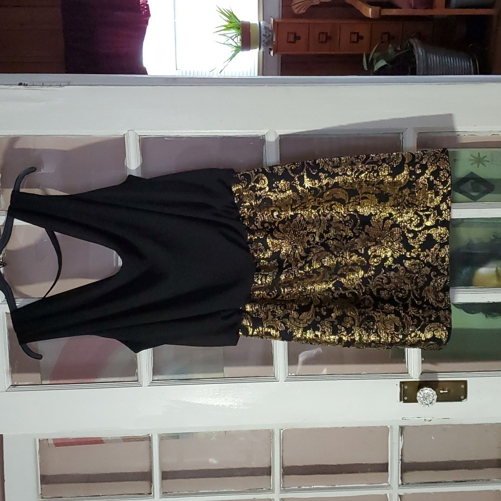 Plus-sized party dress